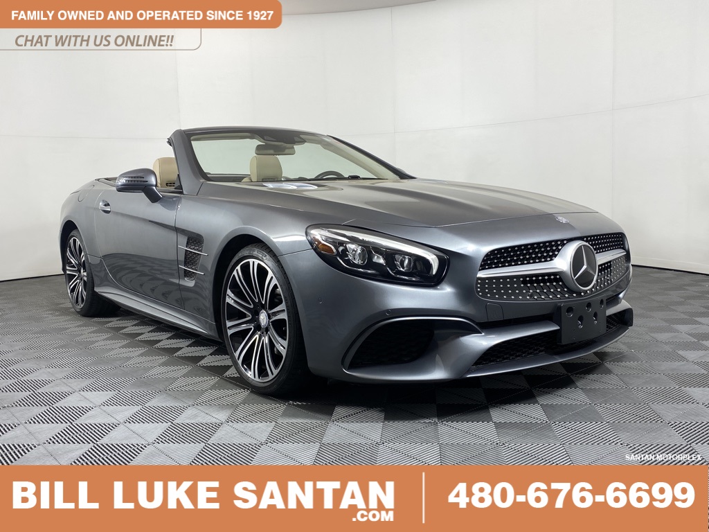 Pre-Owned 2017 Mercedes-Benz SL-Class SL 450 2D Convertible in Gilbert #SM21246 | Bill Luke Santan